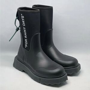 Off-White Sponge Rubber Rain Boots size 41